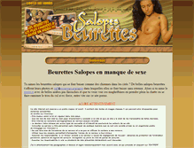 Tablet Screenshot of beurette-salopes.com